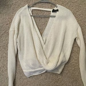 Cropped sweater